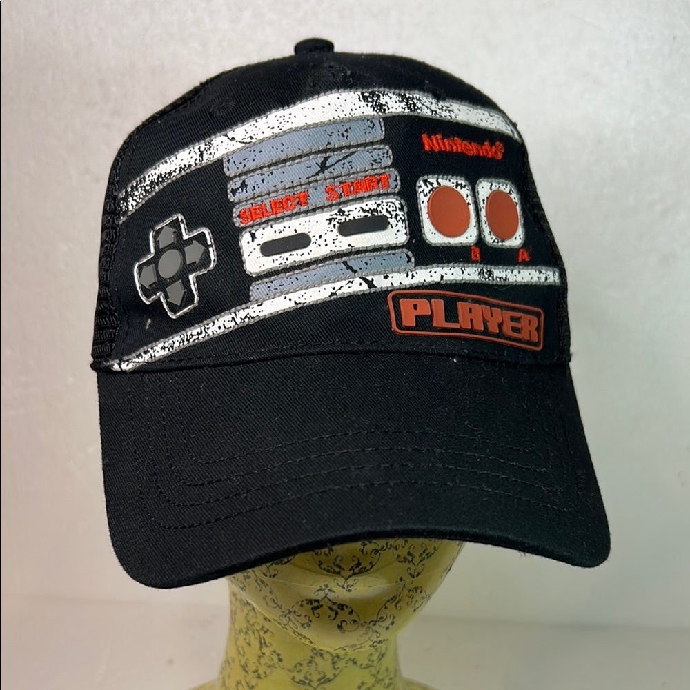 2008 Nintendo Controller Logo Black Baseball Truc… - image 1